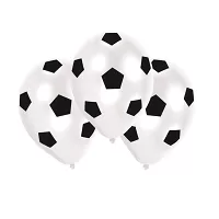 Latexové balonky Fotbalový míče - 6 ks
