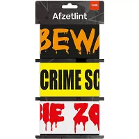 Dekorace na Halloween - bezpečnostní pásky 3ks - 5 m