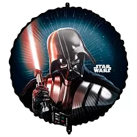 Fóliový balonek kruh Star Wars - Darth Vader 46 cm