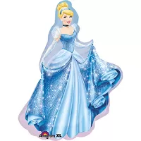 Foliový balonek Disney princezny Popelka 71 x 84 cm