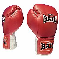 Boxerské rukavice BAIL PROFI METALIC 04, Kůže