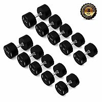 Sada polyuretanových jednoručních činek HMS HPC set 2 x 27,5 - 37,5 kg CPU - 325 kg