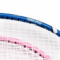 Acra badmintonový set 2 Alu rakety a 2 míčky