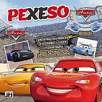 Pexeso v sešitu Cars