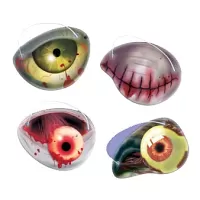 Zombie pásky přes oči 12 ks