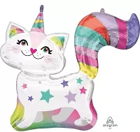 Foliový balonek caticorn 78 x 71 cm