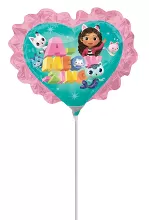 Fóliový balonek MINI Gábinin kouzelný domek 40 cm
