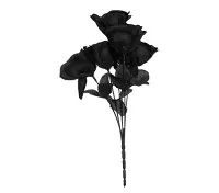 Svazek černých růží 35 cm