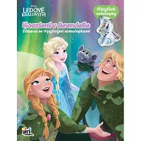 Aktivity se třpytivými samolepkami Ledové království