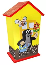 Pokladnička domeček - Krteček