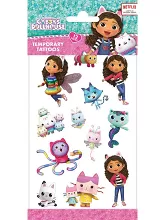 Dětské dočasné tetování Gábinin kouzelný domek