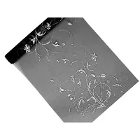 Organza s potiskem 9m černá