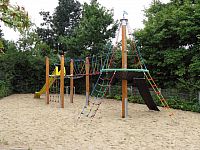 Lanový prvek - Hnízdo a skluzavka