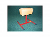 Gymnastická koza, pevná výška 60 cm, umělá kůže