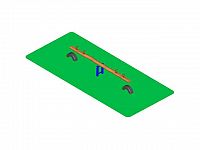 DHA01 - Vahadlová houpačka čtyřmistná