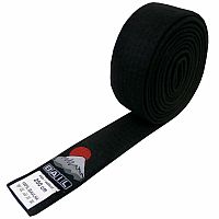 Karate pásek BAIL ČERNÝ, Bavlna