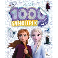 1000 samolepek s aktivitami – Ledové království