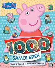 Samolepky s aktivitami Prasátko Peppa 1000 ks