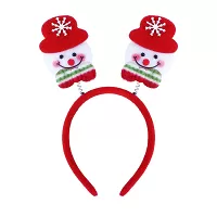 Vánoční čelenka - Sněhulák