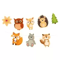 Girlanda Lesní kamarádi 2 m