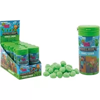 Minecraft kyselé bonbony s jahodovou příchutí