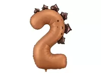 Foliová číslice dinosaurus 2 92cm