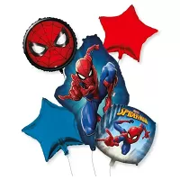 Sada fóliových balonků Spiderman 5 ks