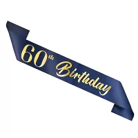 Šerpa 60th Birthday - tmavě modrá