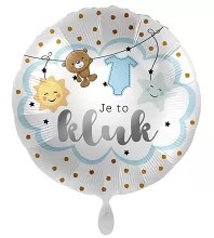 Fóliový balonek Je to kluk CZ 43 cm