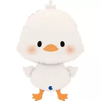 Fóliový balonek Káčátko bílé 64 cm