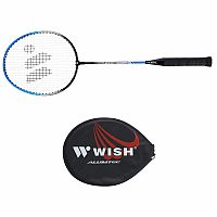 Badmintonová raketa WISH Steeltec 216, modro/černá