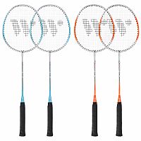 Sada raket na badminton WISH Steeltec 416K