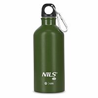 Nerezová turistická láhev NILS Camp NC3801 zelená 500 ml