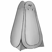 Skládací převlékací/sprchovací kabina NILS Camp NC1706 šedá