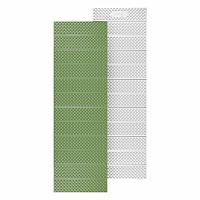 Skládací pěnová karimatka NILS Camp NC1768 s reflexní vrstvou zelená