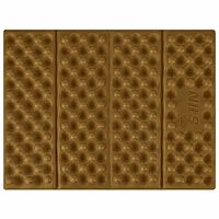 Skládací pěnové sedátko s reflexní vrstvou NILS Camp NC17105 hnědé