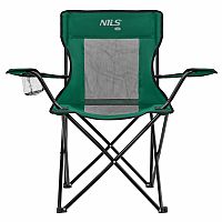 Turistické křeslo NILS Camp NC3302 zelené/černé