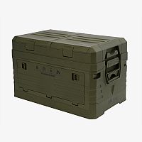 Skládací box s víkem NILS Camp NCB4003 42L zelený