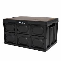 Skládací přepravka NILS Camp NCB4005 s dřevěným víkem 2v1 20L