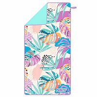 Ručník z mikrovlákna NILS Camp NCR14 flora