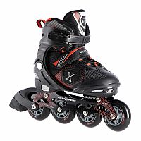 Kolečkové brusle NILS Extreme NA9080, červené
