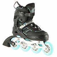 Kolečkové brusle NILS Extreme NA14174 černo-mentolové