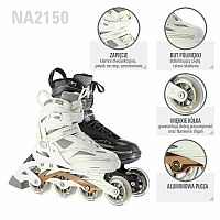 Kolečkové brusle NILS Extreme NA2150 černé