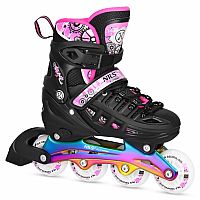 Brusle NILS Extreme NH10905.2 4v1 duhové/růžové