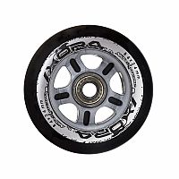 Sada černých PU koleček 84x24 + ložiska ABEC9 NILS Extreme