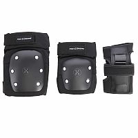 Souprava chráníčů NILS Extreme H709 černá-stříbrná