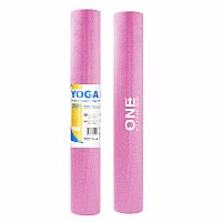 Podložka pro jógu ONE Fitness YM01 růžová