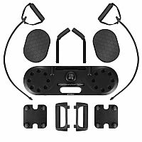 Multifunkční tréninková deska na kliky a břicho s expandéry HMS DBP02 3v1