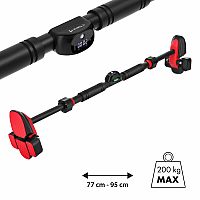 Hrazda do dveří s počítadlem a vodováhou HMS DD500