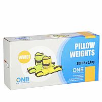 Zátěže na zápěstí a kotníky ONE FITNESS WW01 2 x 0,7 kg žluté